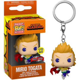 FUNKO Pocket POP Keychain My Hero Academia Mirio Togata - Exclusive *Glows in the dark*