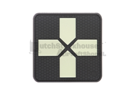 JTG Rubber Patch Big Red Cross Medic (BIG)  100x100mm (2 COLORS)