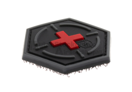 JTG Tactical Medic Hexagon Rubber Patch (3 COLORS)