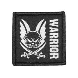 Warrior Square Velcro Patch (BLACK)
