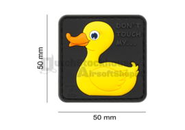 JTG Tactical Don't touch my ... Duck Rubber Patch - Yellow