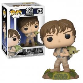 FUNKO POP figure Star Wars Training Luke with Yoda (363)