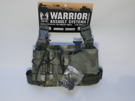 Warrior Elite Ops MOLLE Sabre DROP Leg Rig MK3 - RIGHT HANDED HOLSTER (A-Tacs FG - ATFG)