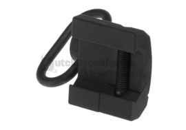 Metal  Hand Stop with QD Sling Swivel. Blk