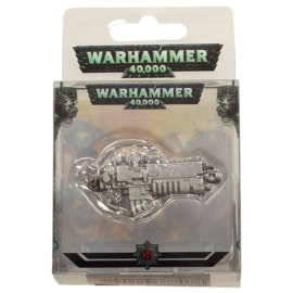 Warhammer 40K Bolter Metallic Finish metal keychain