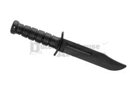IMI DEFENSE Knife Rubberized Training Bayonet - Dummy Knife (BLACK)