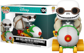 FUNKO POP figure Nightmare Before Christmas Jack with Goggles & Snowmobile (104)
