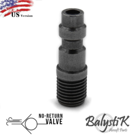 Balystik Tap kit for no return valve male fitting P6-BA-HPA-AS9M