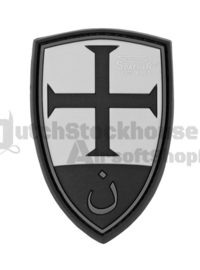 JTG Crusader Shield Rubber Patch (3 COLORS)