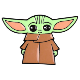 Star Wars The Mandalorian Logo Yoda Child ENAMEL pin badge