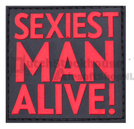 JTG Sexiest Man Alive Rubber Patch (3 COLORS)