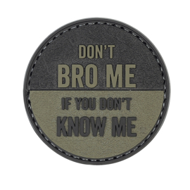 Tru Spec 5-Star  - DON'T BRO ME - Rubber-PVC MORALE PATCH