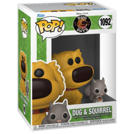 FUNKO POP figure Dug Days Dug with Squirrel (1092)