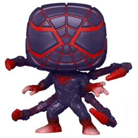 FUNKO POP figure Marvel Spiderman Miles Morales Programmable Matter Suit (773)