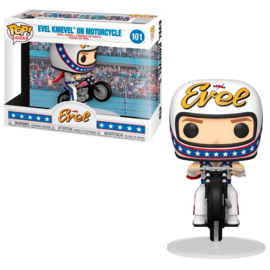 FUNKO POP figure Evel Knievel on Motorcycle (101)