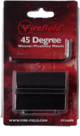 Firefield 45 Degree Weaver Picatinny Mount - BLACK