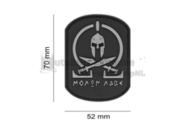 JTG Molon Labe Rubber Patch (2 COLORS)