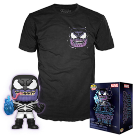 FUNKO Set figure POP & Tee Marvel Venom Venomized Thanos - Exclusive (510)