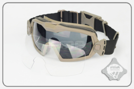 FMA Adjustable Goggle with Fan (2 COLORS)