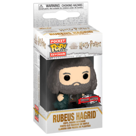 FUNKO Pocket POP Keychain Harry Potter Holiday Rubeus Hagrid - Exclusive