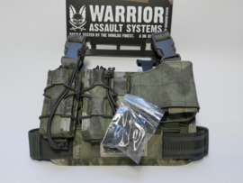 Warrior Elite Ops MOLLE Sabre DROP Leg Rig MK3 - RIGHT HANDED HOLSTER (A-Tacs FG - ATFG)