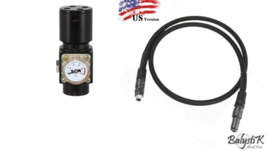 Balystik HPR800C V3 HPA High Pressure Regulator + complete HPA 36" line US BLACK