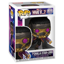 FUNKO POP figure Marvel What If T'Challa Star-Lord (871)