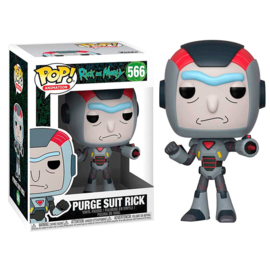 FUNKO POP figure Rick and Morty  Purge Suit Rick (566)