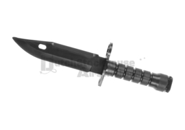 PIRATE ARMS Training Dummy Knife - M9 Knife Rubber Training Bayonet (BLACK)