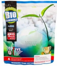 G&G 0.20g Precision Technology BIO (Biodegradable) BB's 5000rds - White