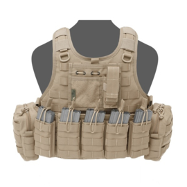 Warrior Elite Ops MOLLE RICAS COMPACT DA with 5 M4 Open Mags, 2 Utility, 1 Admin (4 COLORS)