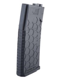 Hexmag 230rds Polymer Mid-Cap Magazine for M4 Airsoft AEG HMA-MAG05 - (Black)