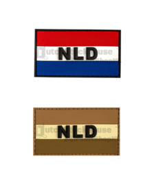 JTG The Netherlands (NLD) Flag Rubber Patch (2 COLORS)
