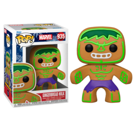 FUNKO POP figure Marvel Holiday Gingerbread Hulk (935)