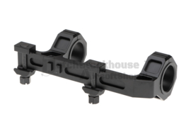 Aim-O GE Short Base Mount. 25.4mm/30mm. Blk