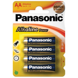 PANASONIC AA  Penlite Power Alkaline Battery - 4pcs