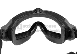 ESS Profile Turbofan Goggles (BLACK)  with  2 lenses (Clear and Smoke)