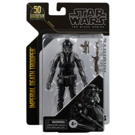 Star Wars The BLACK SERIES 50th Anniversary Imperial Death Trooper figure - 15cm   (Doos licht beschadigd!)