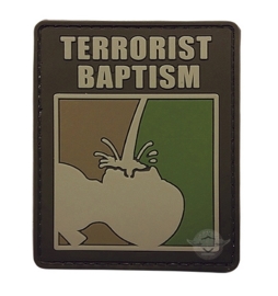 Tru Spec 5-Star  Morale Patch, TERRORIST BAPTISM