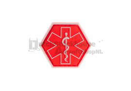 JTG Paramedic Hexagon Rubber Patch (4 COLORS)