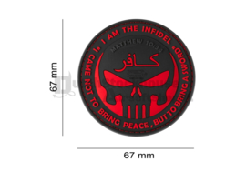 JTG Rubber Patch The Infidel Punisher (2 COLORS)