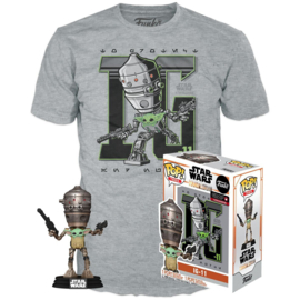 FUNKO Set figure POP & Tee Star Wars IG-11 With the Child - Exclusive (427)