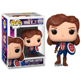 FUNKO POP figure Marvel What If Captain Carter (870)