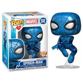 FUNKO Marvel Make a Wish Spiderman POP figure (Metallic Special Edition) (SE)