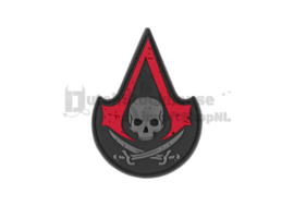 JTG Rubber Patch Assassin Skull  (3 COLORS)