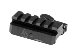 LEAPERS / UTG  QD Medium 5 Slots Profile Riser Mount. Blk