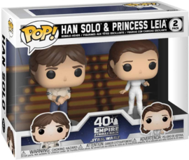 FUNKO POP pack 2 figures Star Wars Han & Leia
