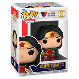 FUNKO POP figure DC Wonder Woman 80th Wonder Woman AT Wist Of Fate (406)