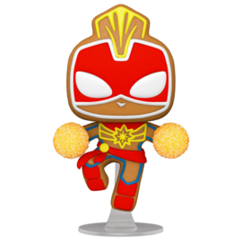 FUNKO POP figure Marvel Holiday Gingerbread Captain Marvel (936)