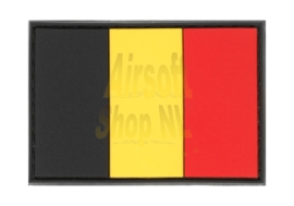 JTG Belgium Flag Rubber Patch COLOR (Black-Yellow-Red)